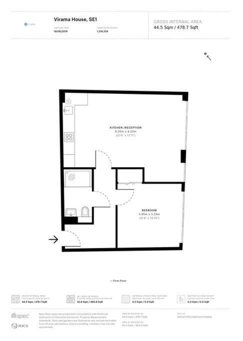 Appartamento Br2 - Stunning 1 Bed Heart Of Borough *